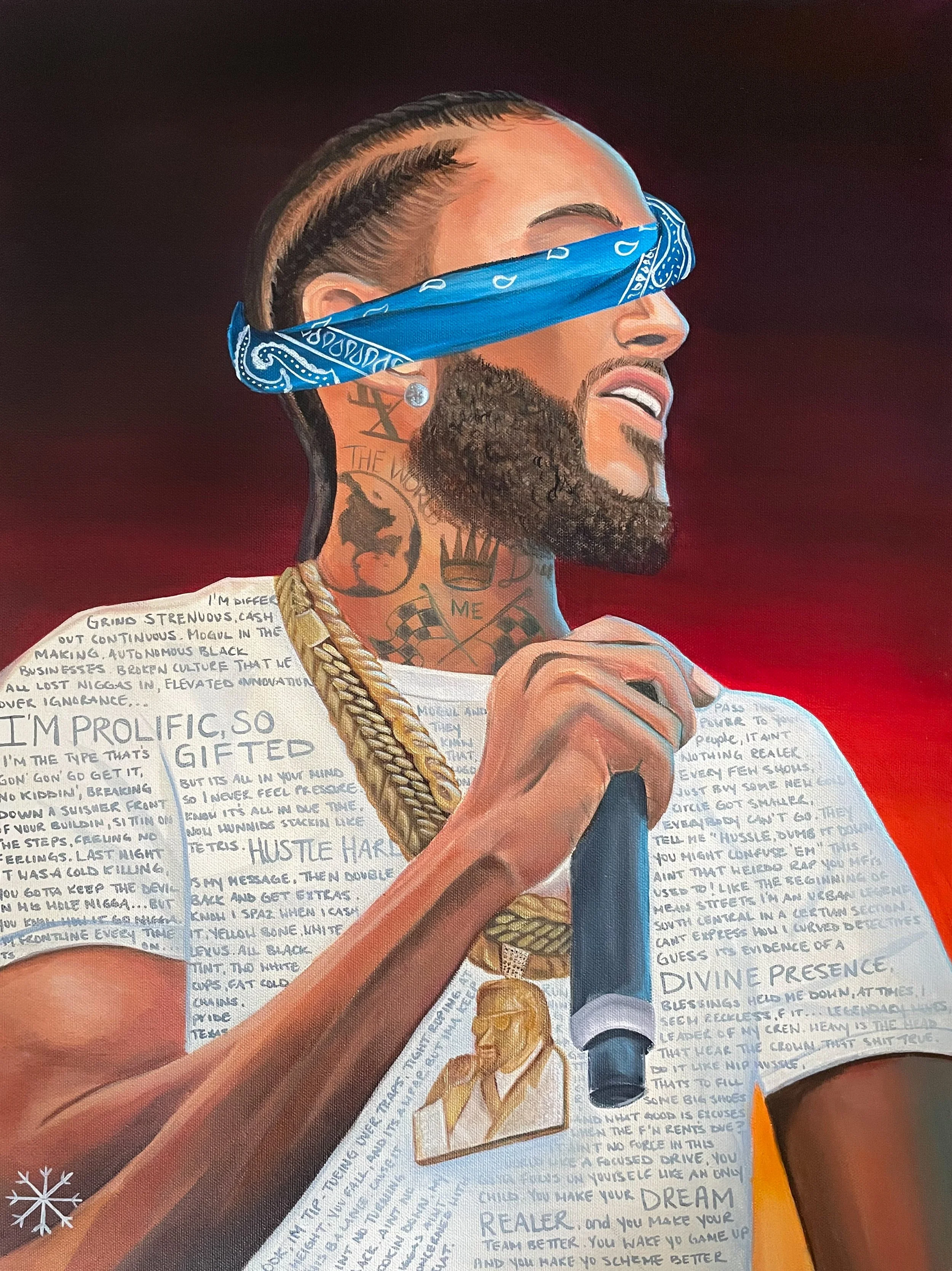 Nipsey Blue — PicassoSnow